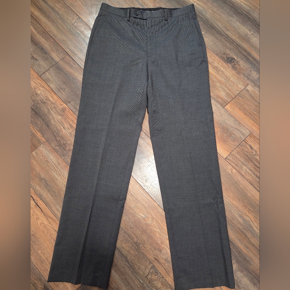 100% Wool Daniel Hechter Gray Pants